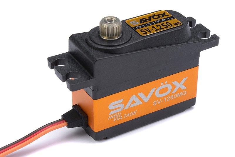 SAVOX SV-1250MG HV digital servo 29.6g 8kg/.0.095sec 7.4V