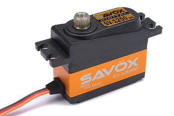SAVOX SV-1250MG HV digital servo 29.6g 8kg/.0.095sec 7.4V