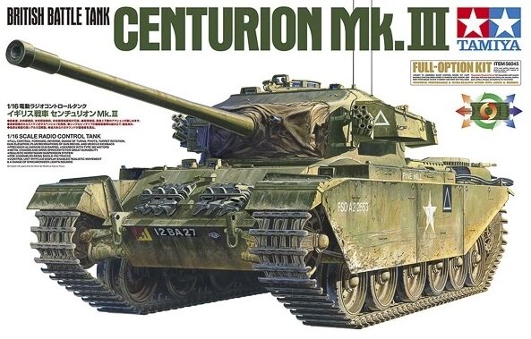 TAMIYA 1/16 R/C British Battle Tank Centurion Mk.III