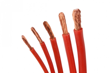 Kabel silikon 6 mm2 1m röd - 2