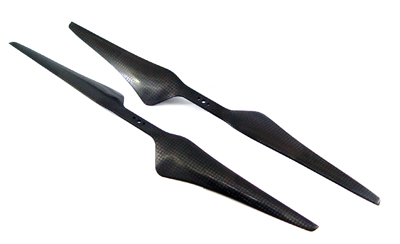 Kolfiber prop 17x5.5 Höger/vänster