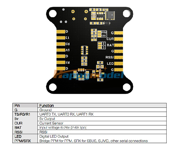 LUX Racer Flight Controller w/ F3 Processor - 3