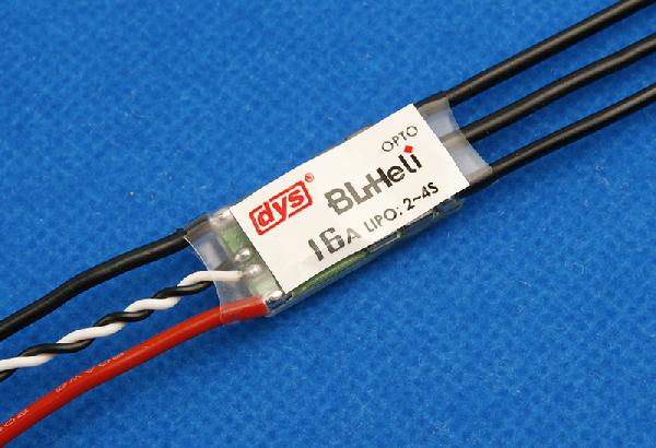 Borstlös regl. DYS BL Series 16A 2-4S Speed Controller for