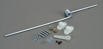 DU-bro Nosställ 4 mm rak längd 165mm från spiral