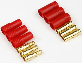Guldpläterad kontakt kort 3.5mm 3 polig