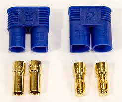 Guldpläterad kontakt EC3 3.5mm / Par