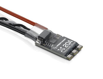 Fartreglage HOBBYWING XRotor Micro 20A 4S med F396 proc.