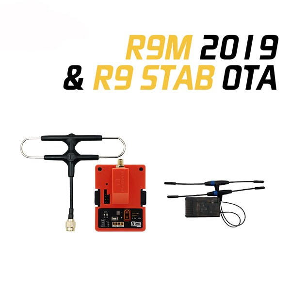FrSky R9M2019 RF Module + R9 STAB OTA Receiver Combo - 915mn
