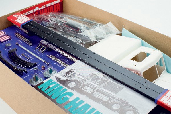 TAMIYA KING HAULER TRUCK KIT 1/14 - 4