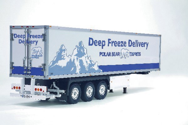 TAMIYA 3-AXLE REEFER SEMI TRAILER KIT 1:14