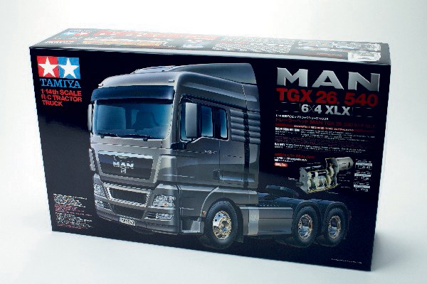 TAMIYA MAN TGX 26.540 6X4 XLX KIT 1/14 - 4