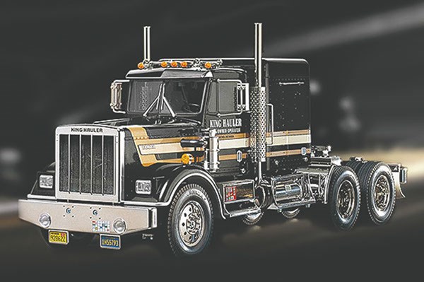 TAMIYA KING HAULER (PRE-PAINTED BLACK) KIT 1/14