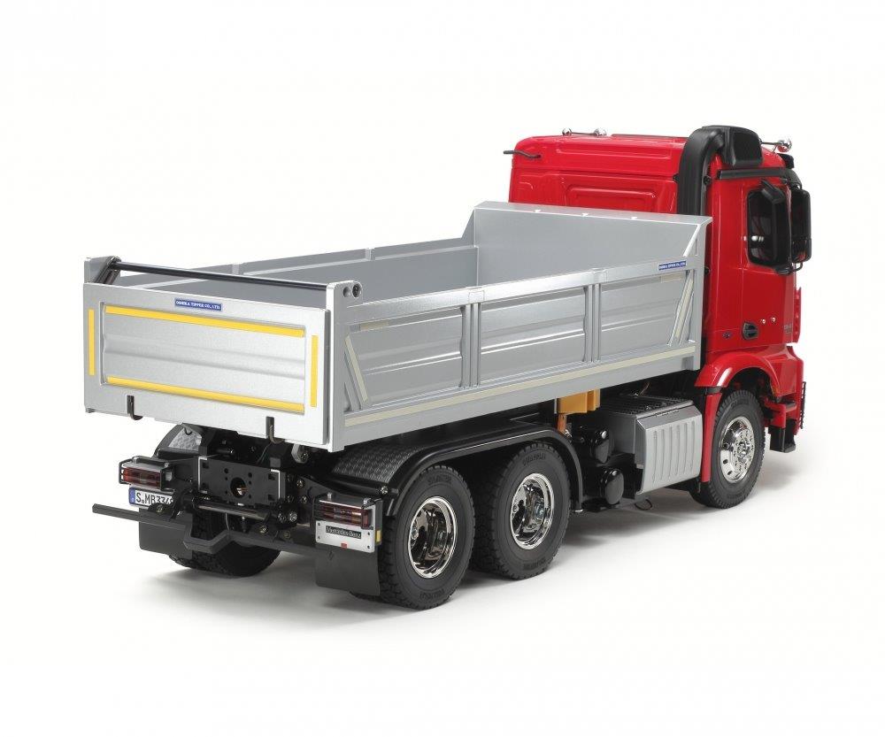 TAMIYA MB AROCS 3348 6X4 TIPPER TRUCK 1/14 (PAINTED) - 2