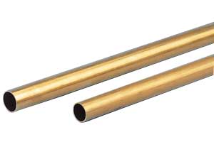 Mässingrör 9.0/8.1 mm 1 meter - 2