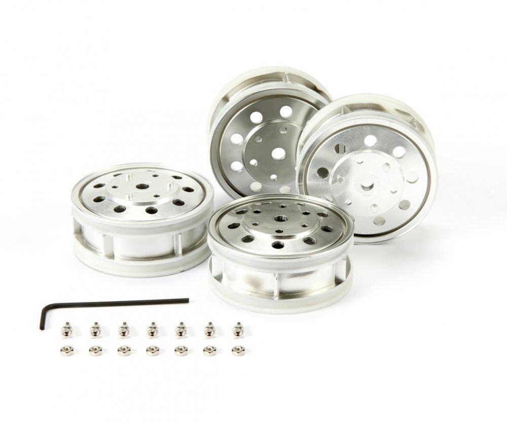TAMIYA PLATED R WHEELS (22 MM /MATTE)
