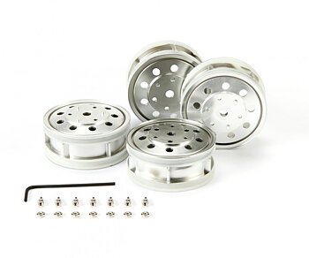 TAMIYA PLATED R WHEELS (22 MM /MATTE)