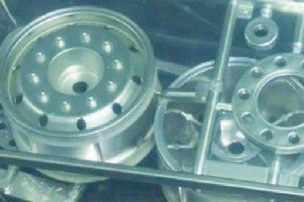 TAMIYA PLATED WHEELS (30MM/HEX/MATTE)
