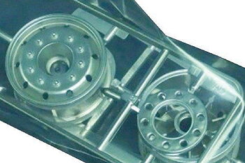 TAMIYA PLATED WHEELS (30MM /MATTE)