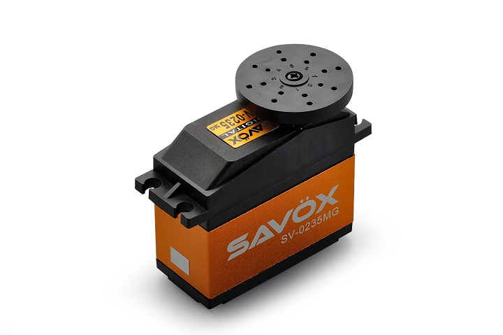 Savox SV-0235MG Hi Volt digital servo 35kg/0.13s/7.4V*