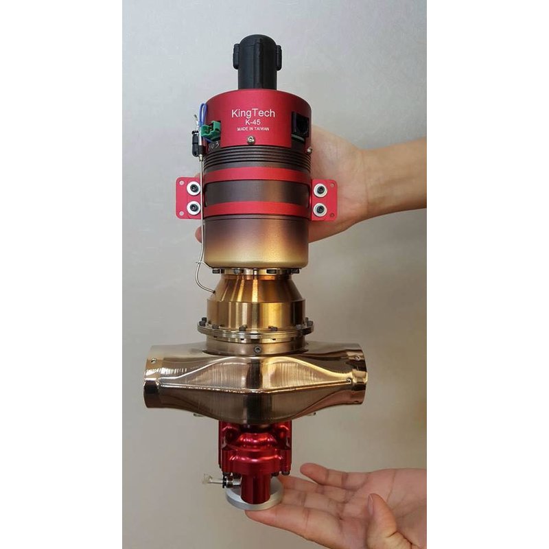 Kingtech K45TP G4 turbopropp med Restart ca 7hp!