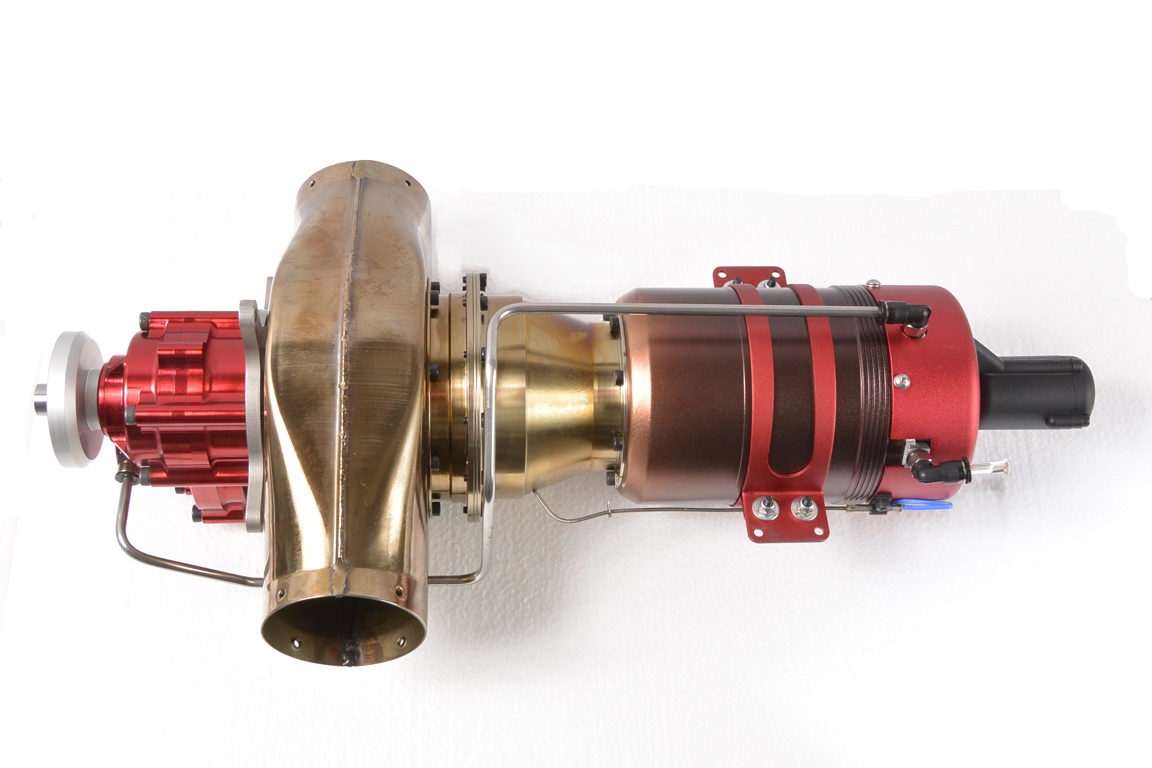 Kingtech K60TP G4 turbopropp med Restart ca 9.5hp!