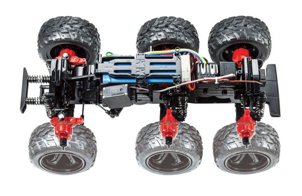 TAMIYA DYNAHEAD 6X6 (G6-01TR) 1/18 - 4