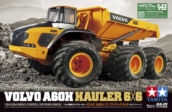 TAMIYA VOLVO A60A HAULER 6X6 (G6-01) RC 1:24 - 2