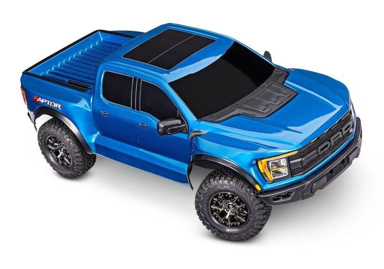Traxxas Ford F-150 Raptor-R 4WD 1/10 RTR TQ LED Blå - 19