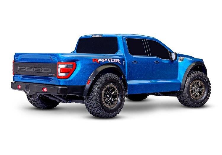 Traxxas Ford F-150 Raptor-R 4WD 1/10 RTR TQ LED Blå - 2