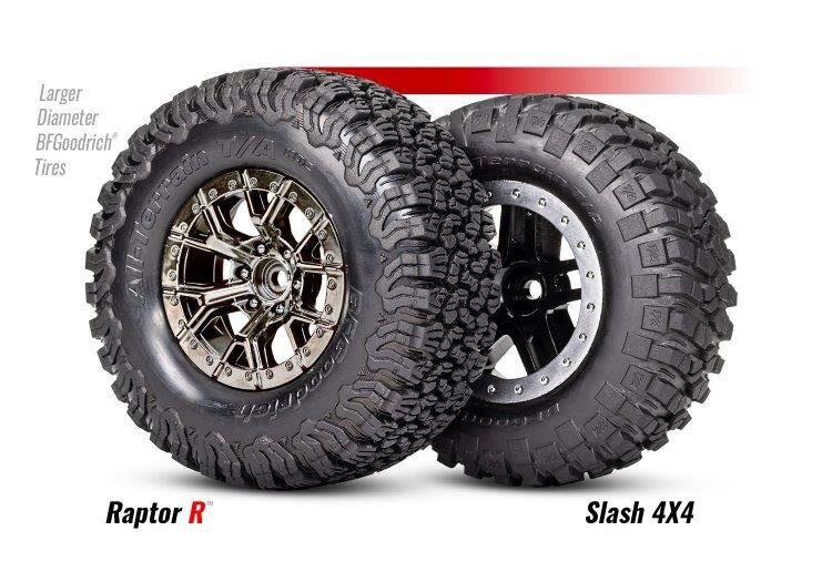 Traxxas Ford F-150 Raptor-R 4WD 1/10 RTR TQ LED Blå - 7