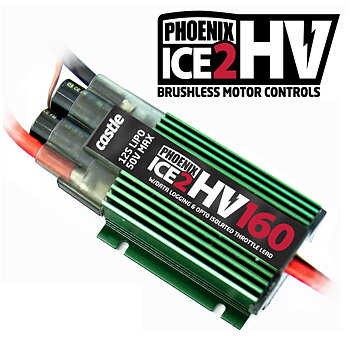 Castle Creations Ice HV2 160A Fartreglage 6-12S 50V