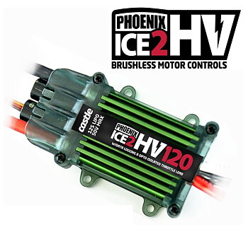 Castle Creations Ice HV2 120A Fartreglage 6-12S 50V