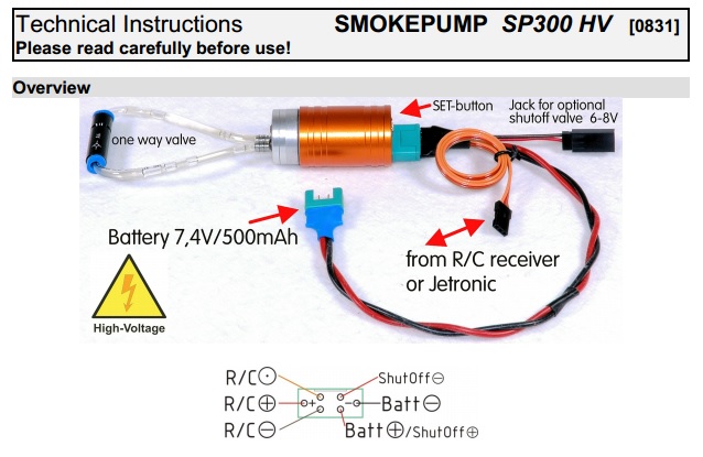 RökPump för rökvätska med ventilstyrning - 6