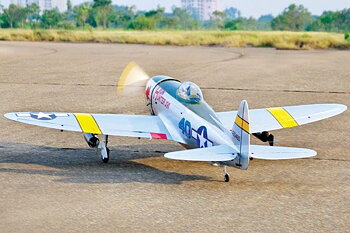 Thunderbolt  sp: 2100mm 33-45cc motorer