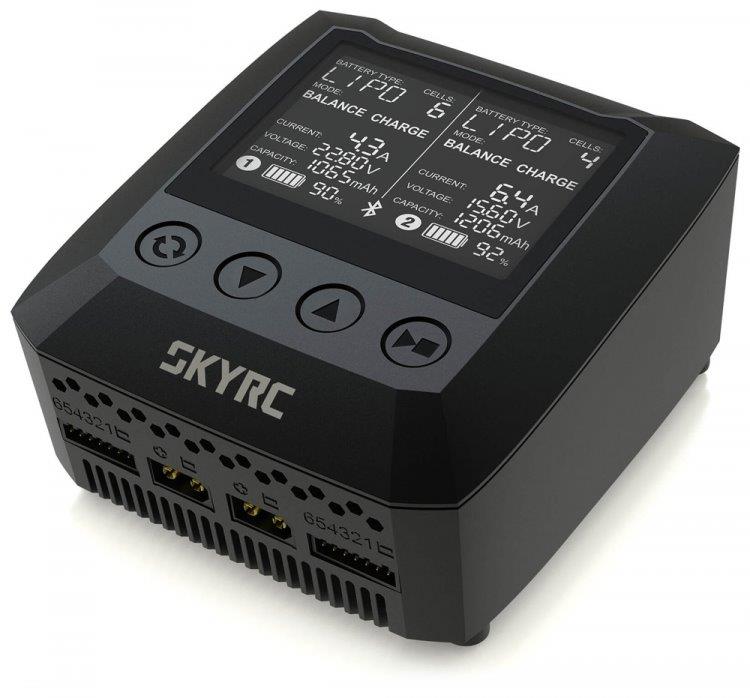 Laddare SKYRC B6 Nano Duo Laddare 2-6S 240VAC 2X100W*