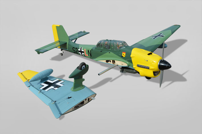 STUKA Ju87 ARF sp: 1910mm - 5