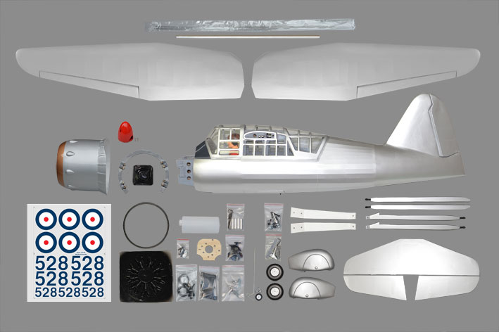 WESTLAND LYSANDER GP/EP Size .46-.55 Scale 1:8 ARF - 7