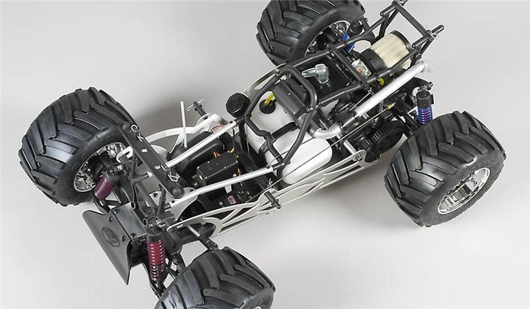 FG Monster Truck WB 535. 4WD. RTR. white body - 2