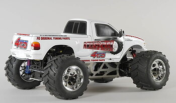 FG Monster Truck WB 535. 4WD. RTR. white body