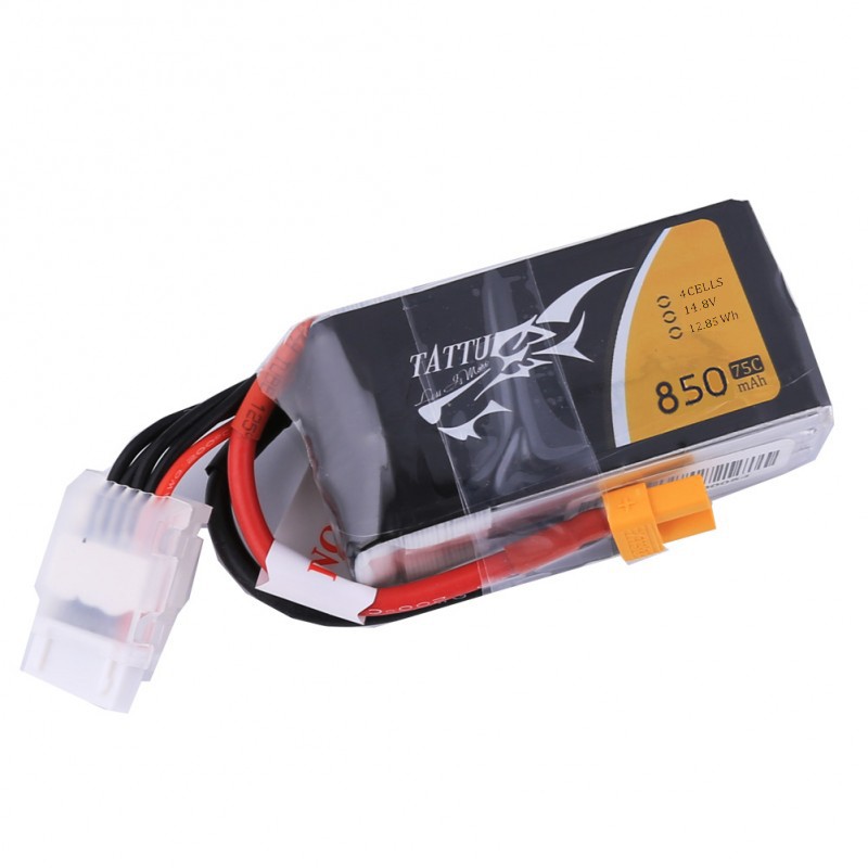 Gens ace Tattu 850mAh 14.8V 75C 4S1P