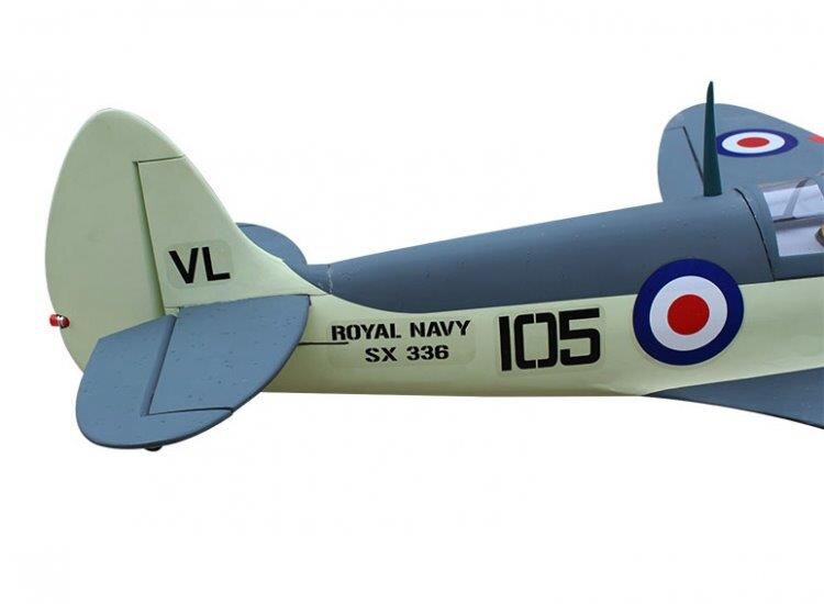 Seagull Supermarine Seafire 20cc 1640mm utan Landställ - 15