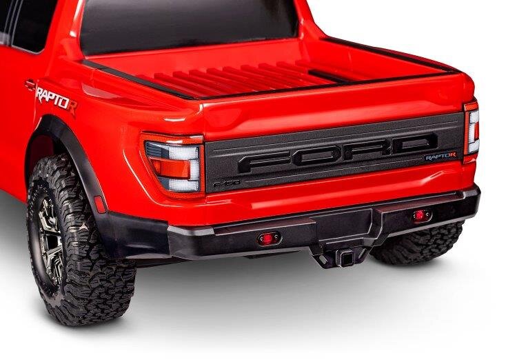 Traxxas Ford F-150 Raptor-R 4WD 1/10 RTR TQ LED Röd - 17