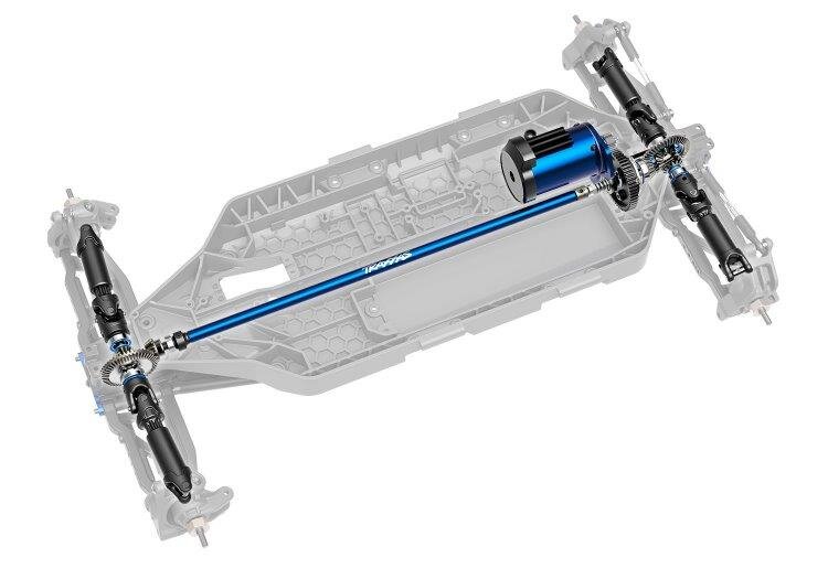 Traxxas Ford F-150 Raptor-R 4WD 1/10 RTR TQ LED Röd - 4