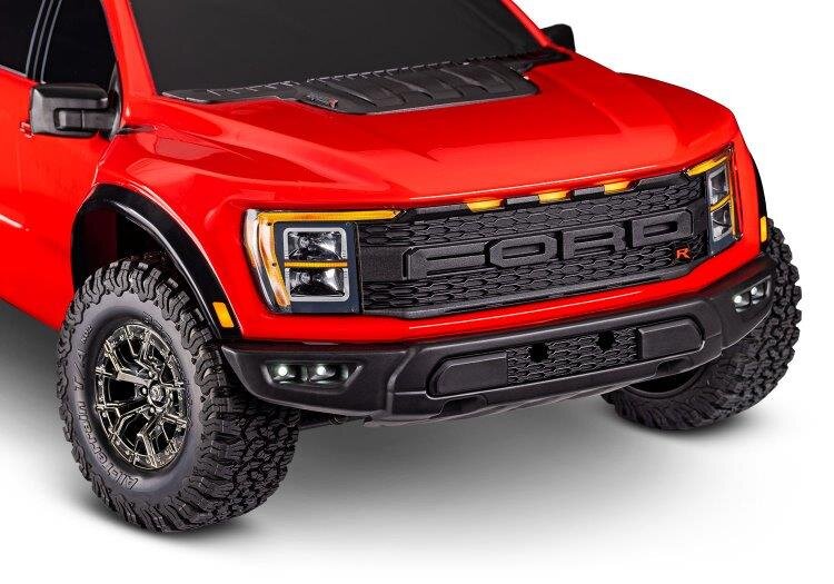 Traxxas Ford F-150 Raptor-R 4WD 1/10 RTR TQ LED Röd - 6