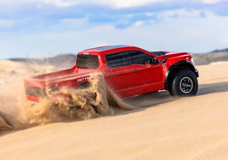 Traxxas Ford F-150 Raptor-R 4WD 1/10 RTR TQ LED Röd - 22