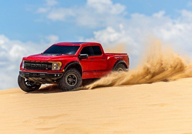 Traxxas Ford F-150 Raptor-R 4WD 1/10 RTR TQ LED Röd - 3