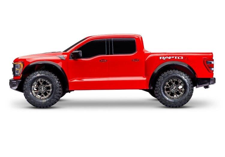 Traxxas Ford F-150 Raptor-R 4WD 1/10 RTR TQ LED Röd - 13