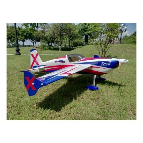 Slick 580 60tum - Red/White/Blue 1.52m från 3DHS