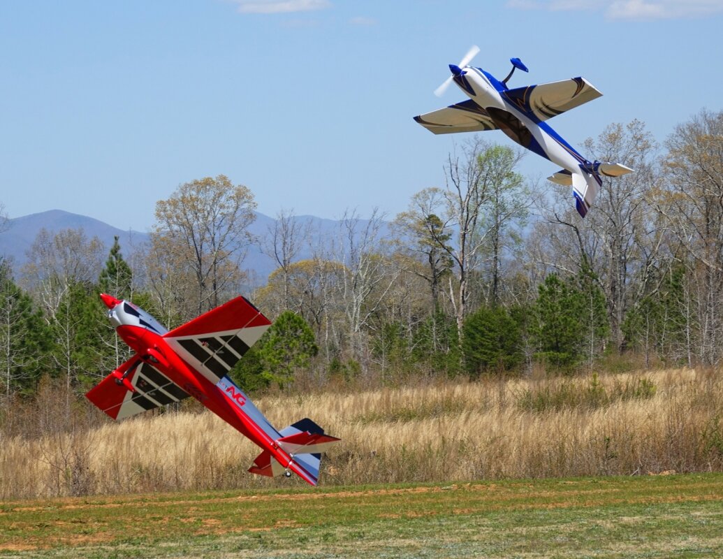 Extreme Flight Extra NG 60´- Blue/White/Silver 1.52m´ - 3