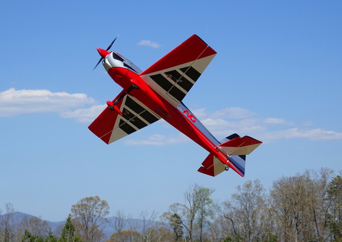 Extreme Flight Extra NG 60inches - Red/Silver 1.52m´ - 3